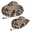 Outdoor Fishing Wide Brim Breathable Camouflage Sun Protection Hiking Cap Bucket Hat Sun Visor Hat