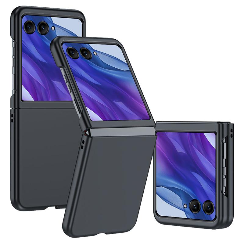 Чехол Skin-Touch с прорезиненным покрытием из твердого поликарбоната для Motorola Razr 50 Ultra 5G