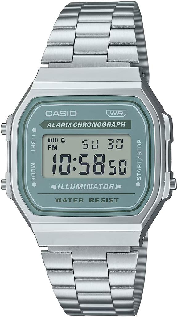 Casio Цифровая серия Vintage и Серебряные с Зарубежной моделью Часы, A168WA-3AY, Мужские, Женские