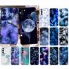 Синий Чехол с Морскими Животными Медуза для Motorola Edge 50 40 Pro 60 50 40 30 Ultra Neo Fusion Moto G Play G Stylus G Power G 2025