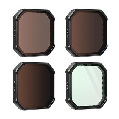 Фильтры для линз с разной плотностью CPL ND8 ND16 ND32 Для съемки на открытом воздухе Водонепроницаемые Оптическое стекло высокой четкости Для экшн-камер