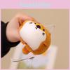 Cute Round Ball Little Sea Sloth Hanging Plush Toy Fox Bag Decoration Key Chain