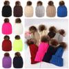 Ladies Women Soft Thick Ski Hat Beanie Cap Winter Cap Knitted Hat