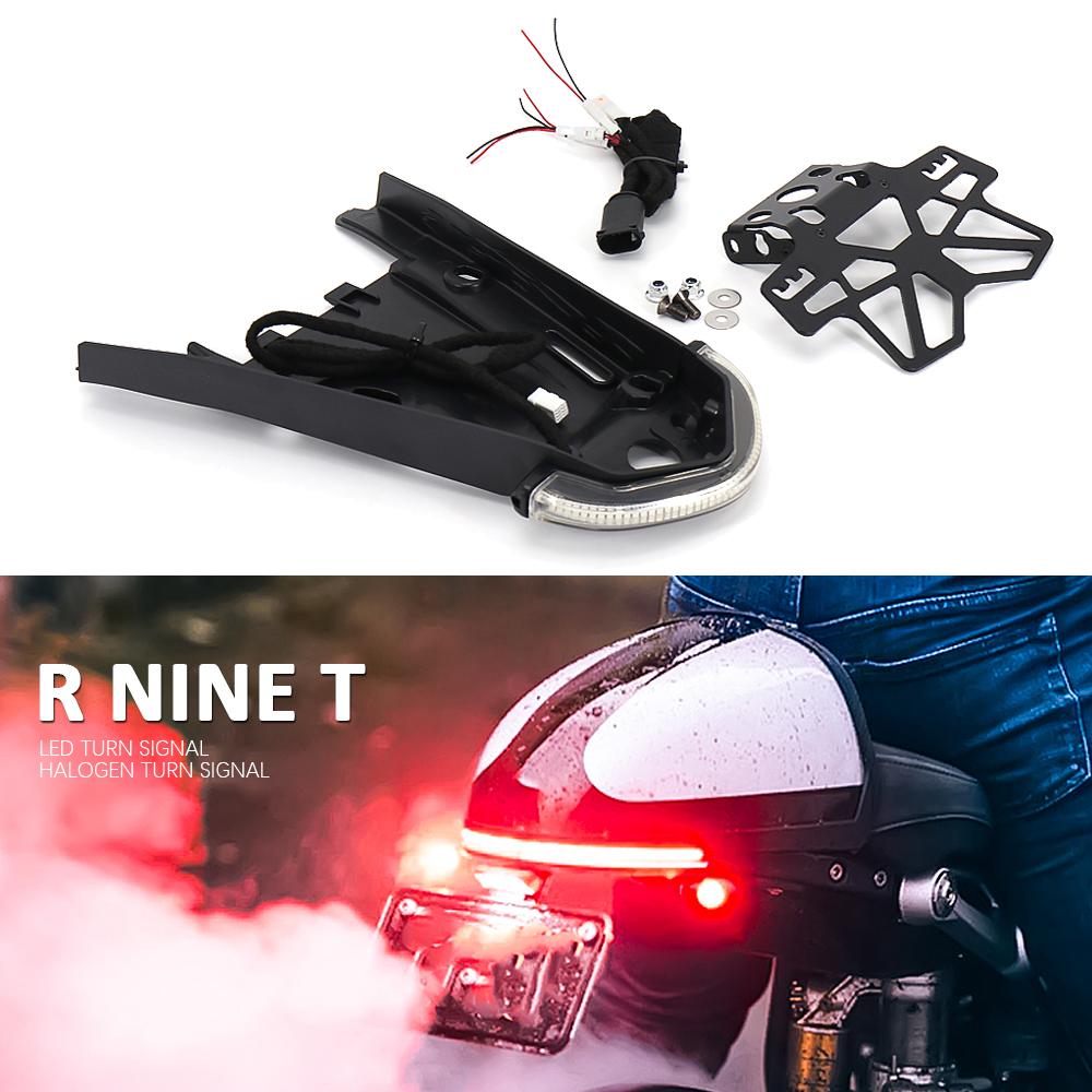 Новый Светодиодный Держатель Номерного Знака для Мотоцикла BMW R NINE T NINET RNINET Rninet Scrambler Urban с Поворотником, Стоп-Сигналом, Задним Фонарем