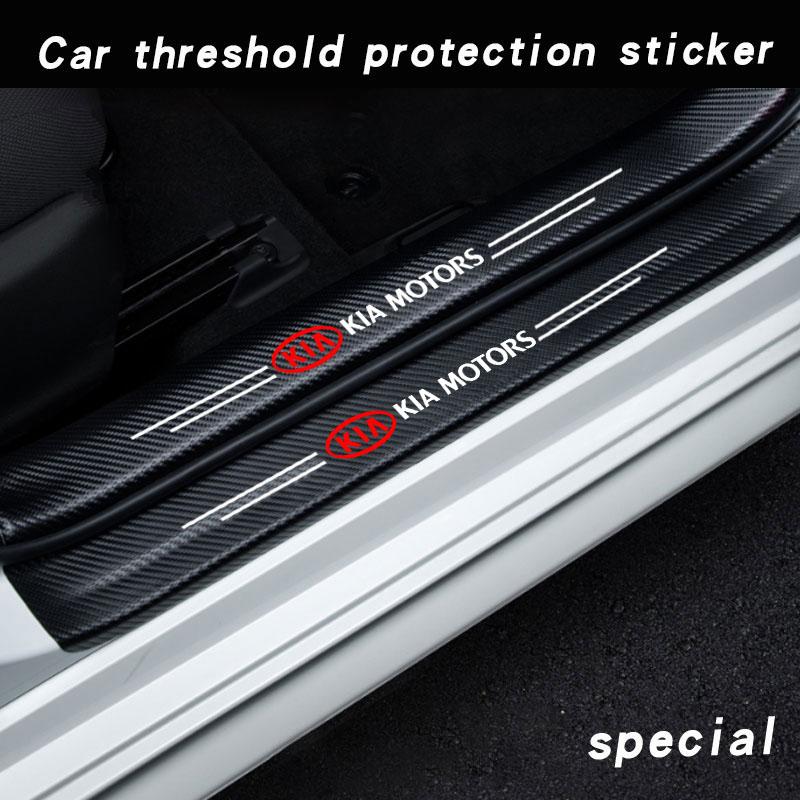 2026 Hot Car Sticker Car Sill pedal Rear Bumper Protection Stickers for KIA sportage ceed sorento cerato optima picanto rio soul