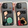 Чехол для iPhone 17 Pro Max 11 7 8 SE 14 13 Mini 16 Plus XS XR 15 Air 12 Funda Задняя крышка телефона One Pieces Zoro Luffy