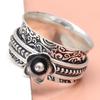 Silver Spinner Ring For Women Four Spinner Ring Fidget Silver Jewelry Ring"10"