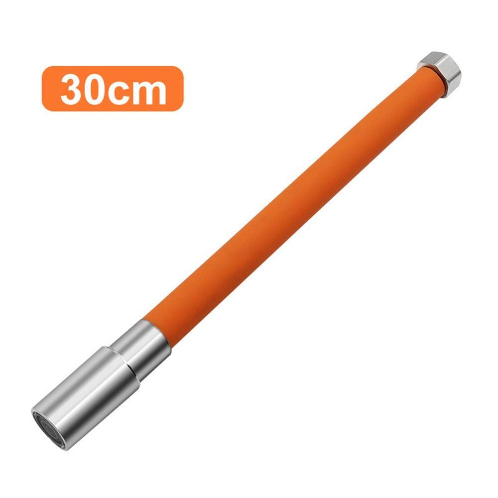 1Pcs 360° Rotating Lengthening Tube Wash Basin Flexible Hose Faucet Extender Pipe Kitchen Bathroom