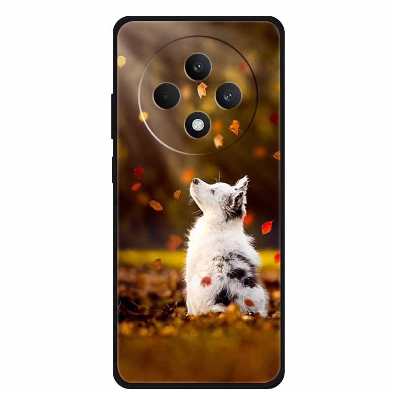 For Oppo Reno12 F 5G Case 12 F 4G Lovely Soft Silicone TPU Painted Cat Phone Cover For Oppo Reno12 FS Back Cases Fundas Bumper