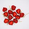 12Pcs Valentine's Day Heart Pendant Romantic Mini Heart Hanging Ornaments for Home Party Decorations
