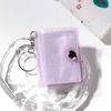 Simple Storage Photo Card Holder With Keychain Portable Pocket Album  Children's Growth Photo
