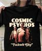 Редкая Коллекция Cosmic Psychos Группа Хлопок Подарок Для Поклонника Футболка Унисекс BL1951