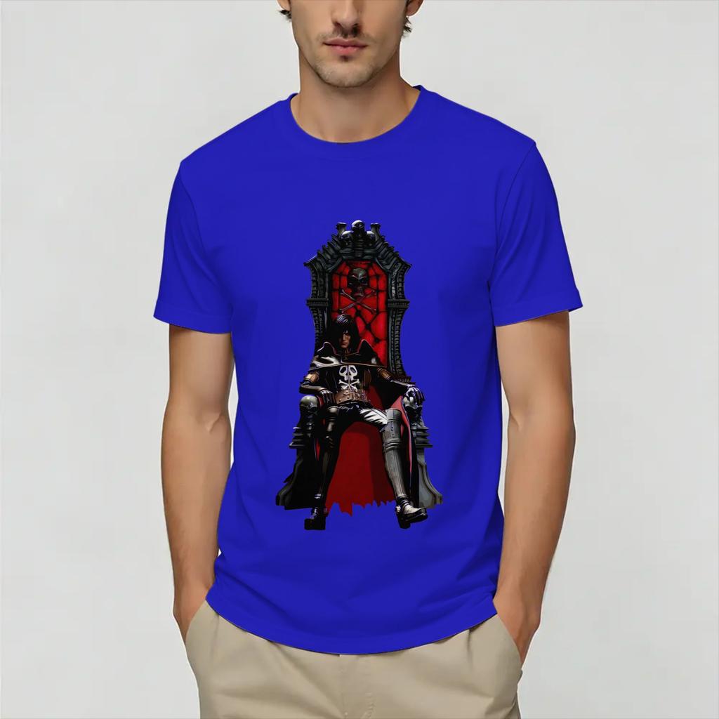 Unisex Galaxy Express 999 T Shirt Pure Cotton Clothes Vintage Short Sleeve O Neck Tees Graphic Printed Tshirts