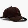Custom Logo 6-Panel Baseball Cap with Embroidery 100% Cotton Metal Buckle Closure Unisex Sporty & Image Business Applicable