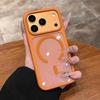 Crystal Matte Clear Magnetic For Magsafe Phone Case For iPhone 17 Pro Max 17 Air Wireless Charge Hybrid Bumper Shockproof Cover