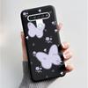 Чехол с рисунком для LG Q61 / LG K61 / LG Q70, чехол-бампер, мягкий силикон, черный корпус, милый цветочный мультяшный чехол