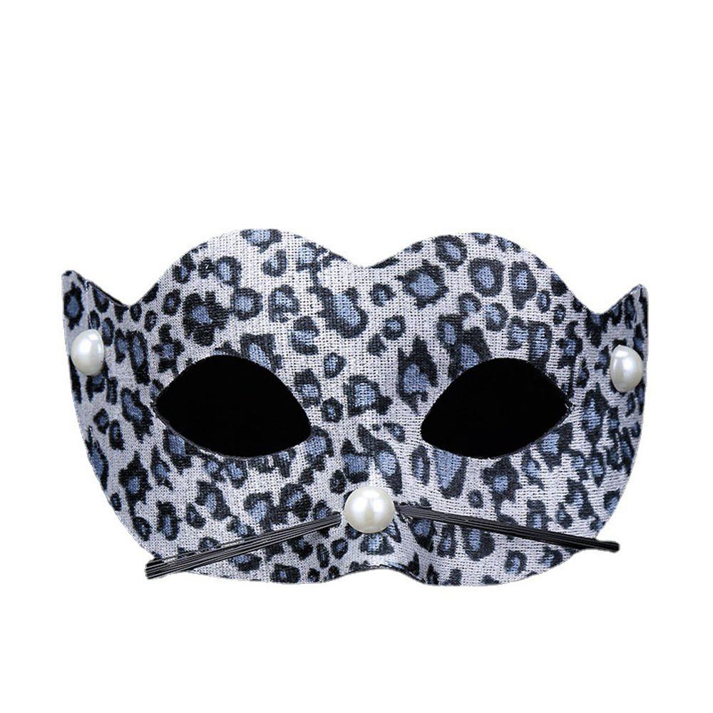 Leopard Animal Pattern For Dance Leopard Mask Masquerade Cosplay Props Halloween Decoration Mask
