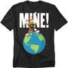 Popfunk Классическая футболка Looney Tunes Mine для взрослых, унисекс