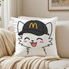 meme cute SSilly Cat Cushion Cover Pillowcase Antidustmite living Room Sofa Decor Cushion Room