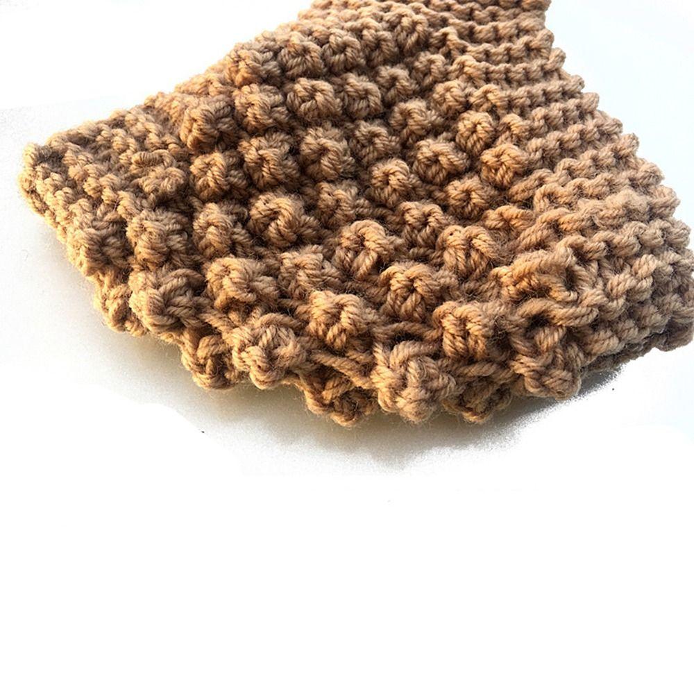 Soft Knitted Braided Hairband Stretch Head Wraps Warmth Knitted Turban Ear Protection