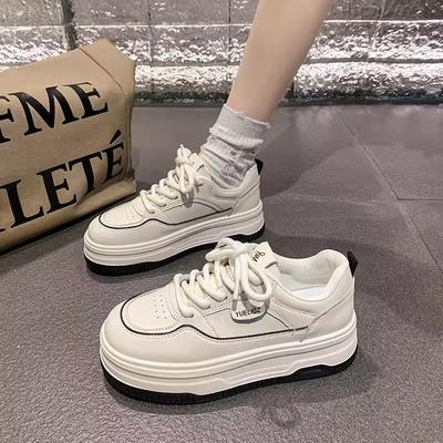 Женские летние универсальные кроссовки на толстой подошве, увеличивающие рост, повседневная спортивная обувь, обувь для скейтборда