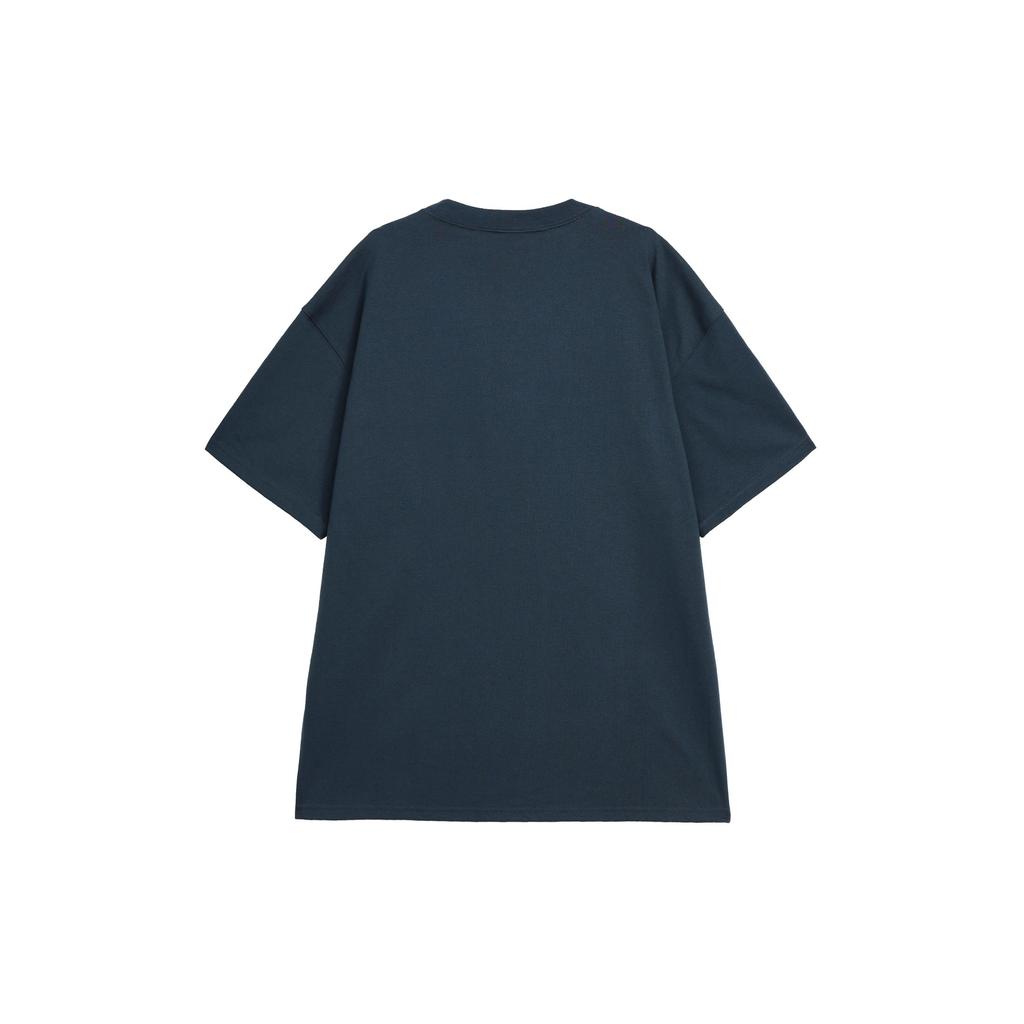 Nike Футболка ACG Solid Color Loose Fit с круглым вырезом и коротким рукавом, мужские топы, темно-синего цвета DJ3643-478