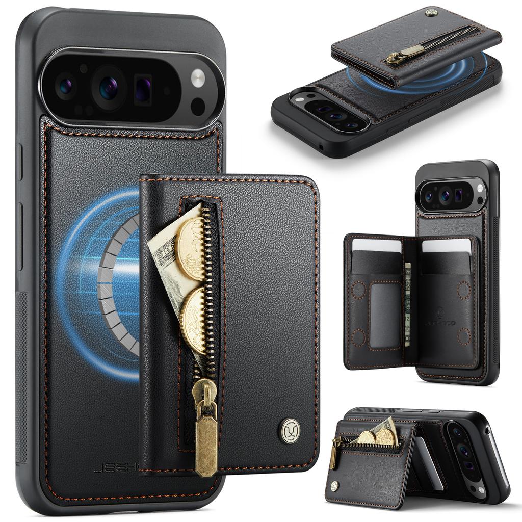 For Optus X Pro 2 5G/ZTE Nubia P9 Pro 5G Leather Case Phone Wallet Cover with Multiple Card Slots