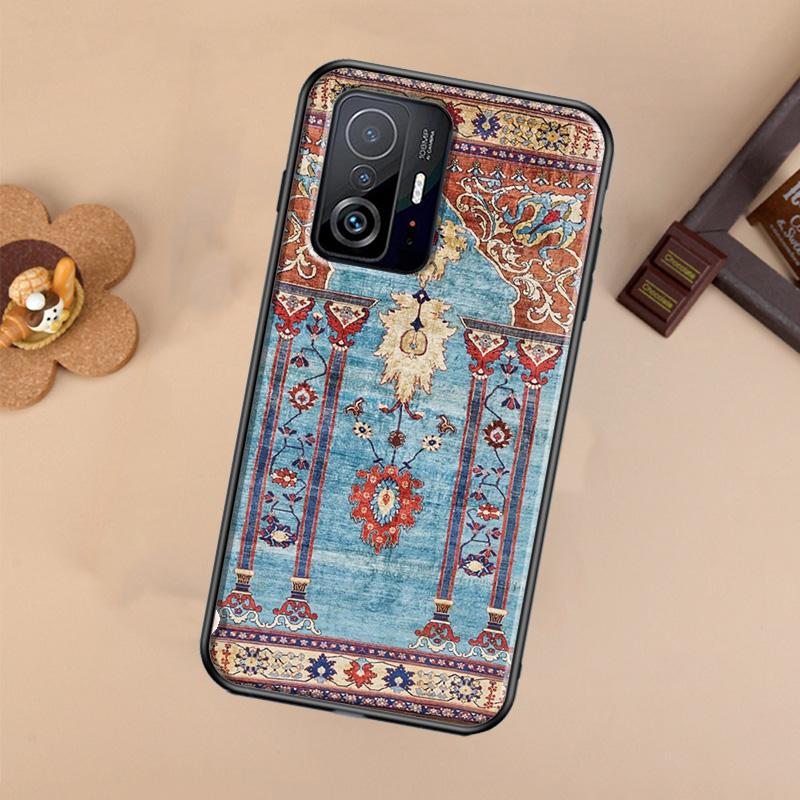 Чехол с цветочным узором в персидском стиле для Xiaomi 14T 11T 12T 13T Pro 13 14 Ultra POCO X7 Pro X3 X5 F3 F5 F6 M6 X6 Pro