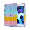 Pop Push It Case for IPad 10.2" IPad Air1 2 9.7" Air4 5 10.9" Pro11 Pro 12.9 Kids Decompress Soft Silicone Stand Case Shockproof
