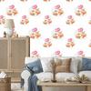 Foxes with balloons wallpaper for living room and bedroom 50x1000