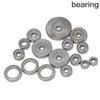 Top Mounted 1/2, 3/8, 3/4 Bearing & Stop Ring for 1/4inch 1/2inch Shank Router Bit