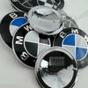2Pcs 74mm 82mm For BMW Emblem E46 E90 E60 F30 F10 E39 E36 F20 G30 G20 E87 E92 E91 E30 X1Hood Car Front Bonnet Logo Trunk Cover
