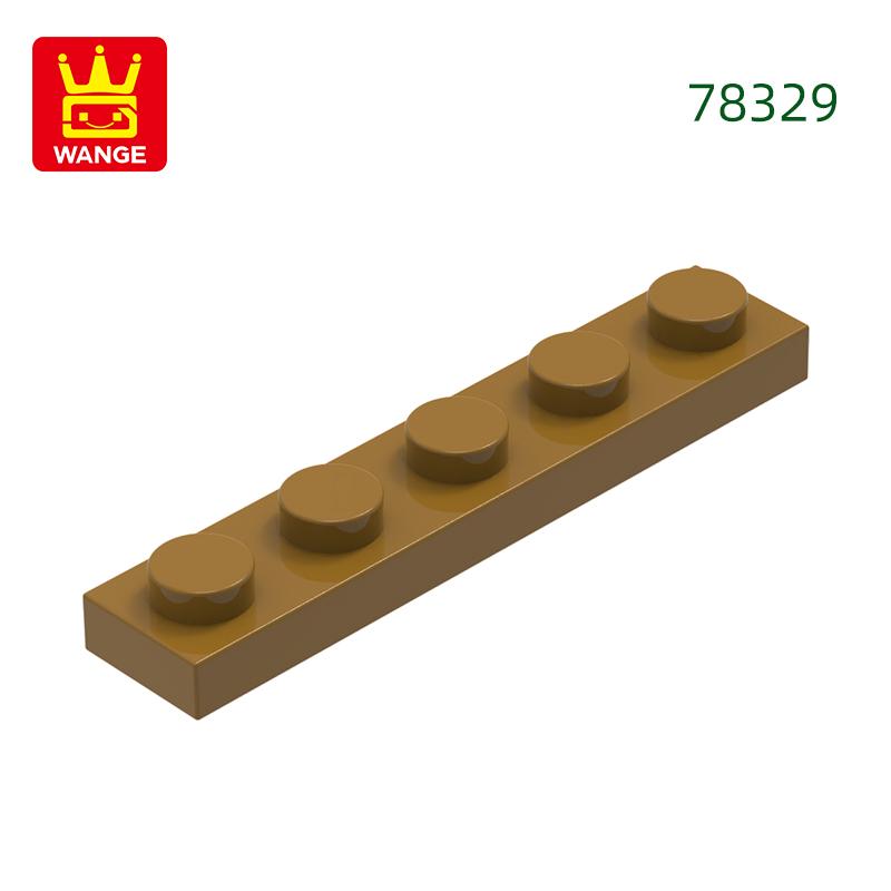 Нетоксичный 124 шт./лот Пластина 1x5 отверстий Блок Moc Цветные Аксессуары Совместимый с 78329 Кирпич Diy Детская Игрушка Детали Сборки