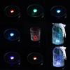 Seven Color LED Light Plastic Base Round Stand for Glass Bottle Crystal Figurine Decoration and Sturdy Lamp Base