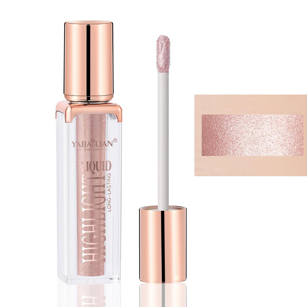 Жидкие перламутровые тени-хайлайтер, Жидкий хайлайтер для сияния, Осветляющий макияж для лопаток