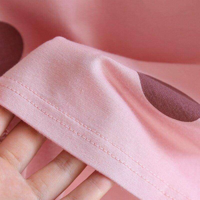 Новые летние женские пижамы, шорты с короткими рукавами, комплект из двух предметов, трикотаж из 100% хлопка, тонкий комплект женской домашней одежды в горошек