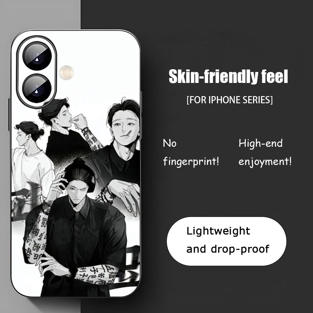 Popular Star L-lee Do H-yun Phone Case For iPhone 17 16 15 14 13 12 11 X XR XS 8 Plus Mini Pro Max Soft black Shockproof Cover