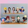 Набор ПВХ Фигурок One Piece Фигурки Действия с Аниме Персонажами Луффи Зоро И Боа Хэнкок Дисплей для Коллекционеров
