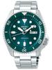 Автоматические часы SEIKO 5 Sports с индикатором дня недели SRPD61K1 Изумрудно-зеленая модель как для внутреннего рынка (Японский дисплей) (Тот же SBSA011)