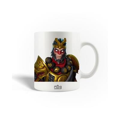 Керамическая кружка - - Fortnite Wukong - 30cl - Можно мыть в посудомоечной машине - Белая