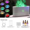 Aroma Diffuser Air Humidifier Ultrasonic Cool Mist Maker Fogger Led Lighting Simulation Colorful Essential Oil Flame Lamp Difuso