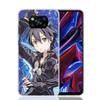 Sword Art Online Anime Case Phone Cover for Xiaomi Redmi Note 10 9 9S 8 8T 7 5 Pro Mi 12T 11T 10T 9T 12 11 Lite A3 A2 Trend Fund