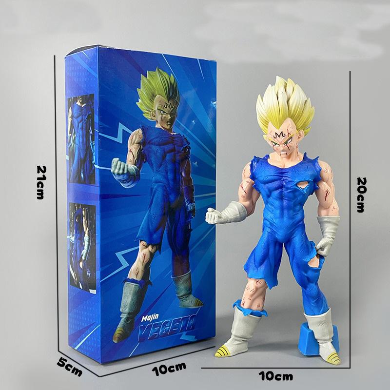 Аниме Фигурка Dragon Ball Фигурки Гоку Веджета Статуя с Повреждениями в Бою Фигурка Аниме ПВХ Модель Кукла Коллекция Игрушка Подарки