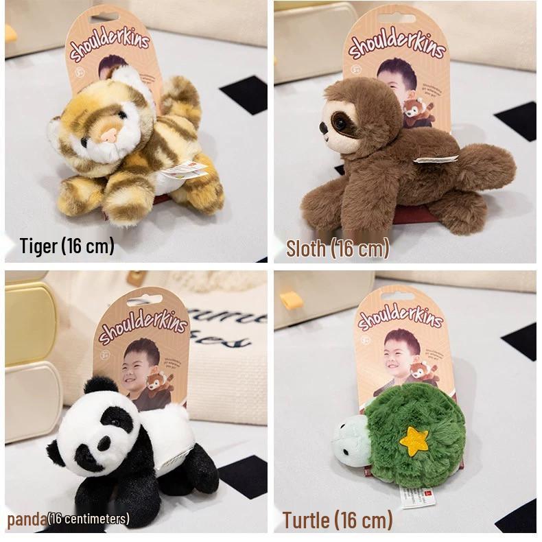 Плюшевая игрушка панда, магнит на холодильник, фигурка, подарок