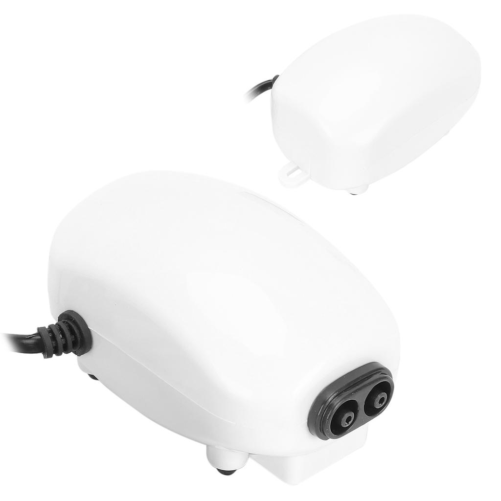 Oxygen Pump Small Quiet Dual Outlets Household Aquarium Air Pump for Fish BreedingEU Plug 220V