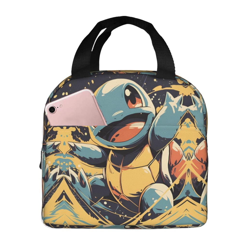 Custom S-Squirtles Lunch Bag Women Thermal Cooler Insulated Lunch Boxes for Adult Office