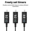 USB Регулируемый повышающий преобразователь DC 5-10V в DC 5-20V Кабель для быстрой зарядки для роутера, ноутбука, настольной лампы