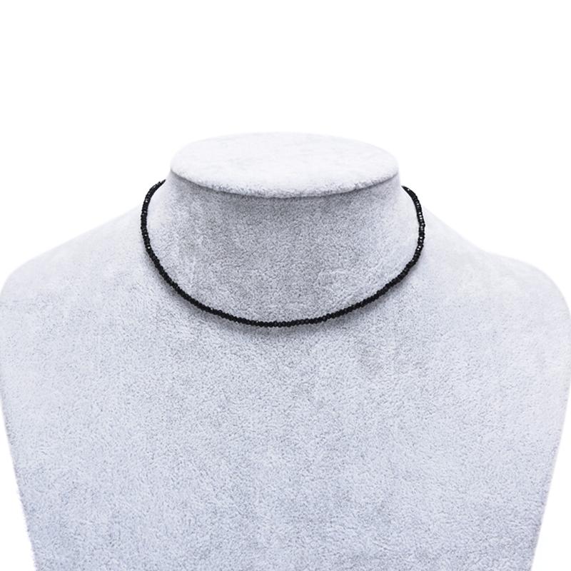 Чокер черный Кристал