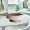 Decorative Mini Tray for Displaying Plants, Wooden Base Stand, Multifunctional, Bathroom,