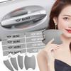 Car Door Sticker Carbon Fiber Scratches Auto Handle Protection Film For Cooper One S Clubman R50 R53 R56 R60 F55 F56 R57 R58 R59